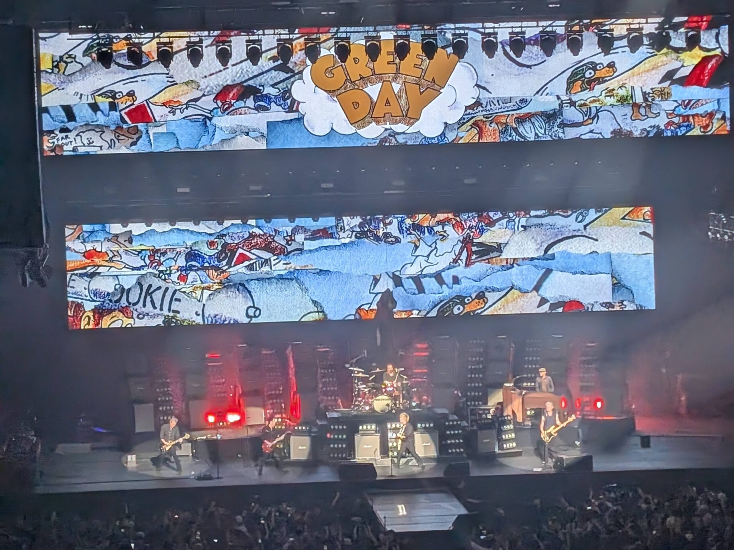 GREEN DAY ジャパンツアー2025 大阪城ホールに行ってきた[レポと